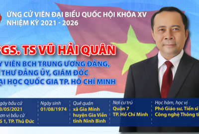 Chương trình hành động các ứng cử viên ĐHQG-HCM tham gia ứng cử đại biểu Quốc hội khóa XV, đại biểu HĐND TP.Hồ Chí Minh và đại biểu HĐND TP.Thủ Đức