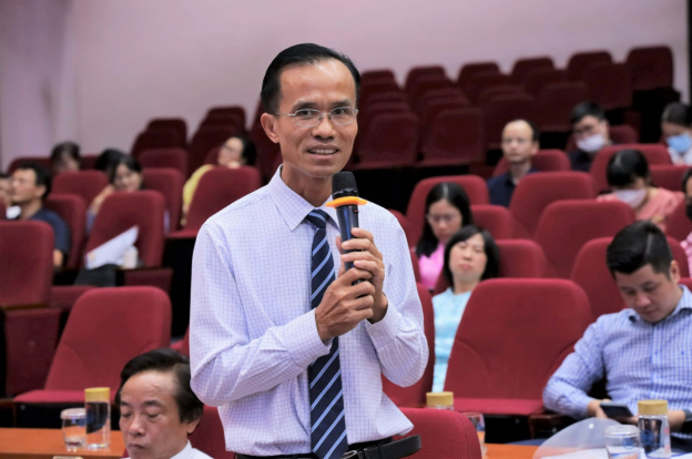 PGS.TS Lê Tuấn Lộc - Bí thư Đảng ủy, Chủ tịch Hội đồng Trường bày tỏ sự kỳ vọng dành cho BCH Công đoàn