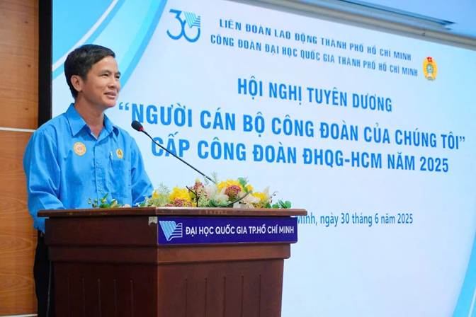 Phát biểu của cá nhân nhận tuyên dương