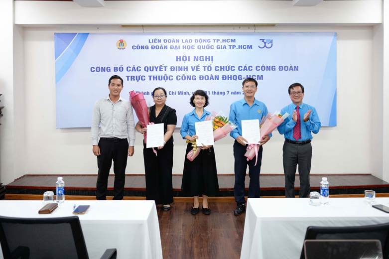 Các đơn vị nhận quyết định tại Hội nghị