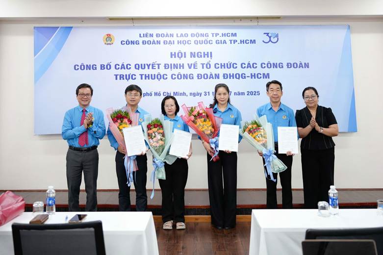 Các đơn vị nhận quyết định tại Hội nghị