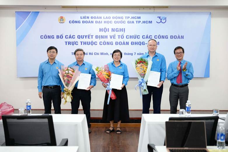 Các đơn vị nhận quyết định tại Hội nghị