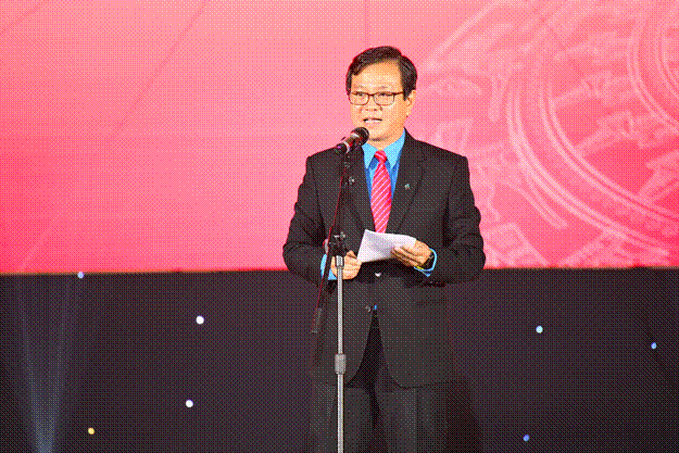 ThS Trần Anh Cường nhấn mạnh ý nghĩa đặc biệt của chương trình nghệ thuật “Khát vọng Việt Nam”.